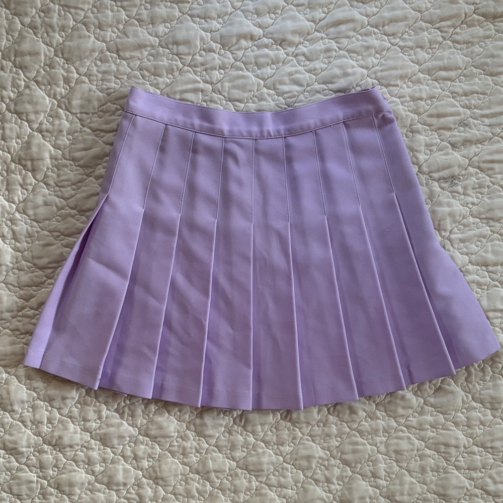 American Apparel Lilac Skater Skirt